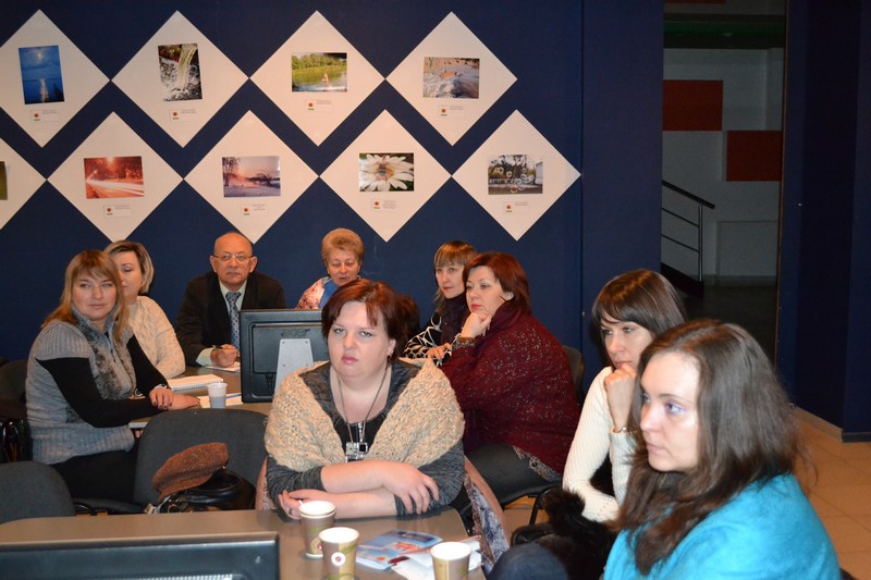 Фото к Специалист в области радиационной медицины посетил с лекцией Воронежский информационный центр по атомной энергии 