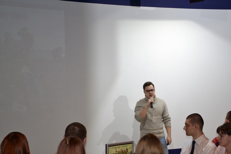 Фото к 11 марта в Воронежском информационном центре по атомной энергии состоялась встреча «Арктика глазами очевидца» рамках проекта «Дни Арктики в ИЦАО»