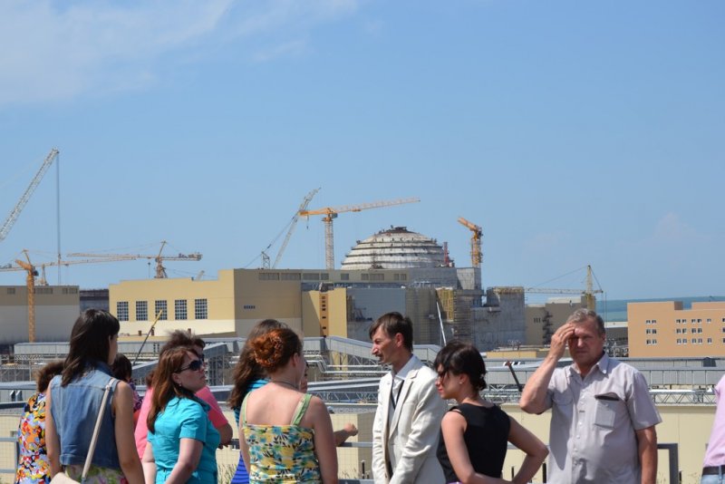 Фото к Воронежские педагоги посетили Нововоронежскую атомную станцию