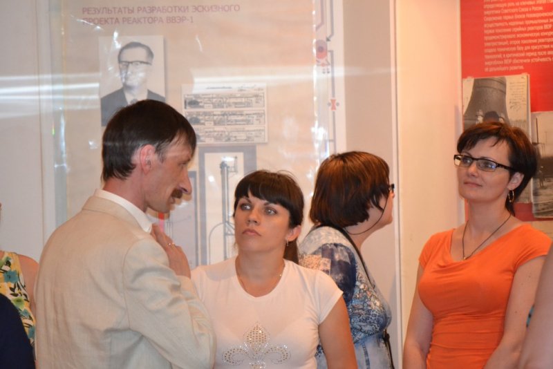 Фото к Воронежские педагоги посетили Нововоронежскую атомную станцию