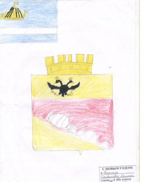 Фото к В акции «Поздравь Россию с Новым годом!» участвовали 300 воронежских школьников