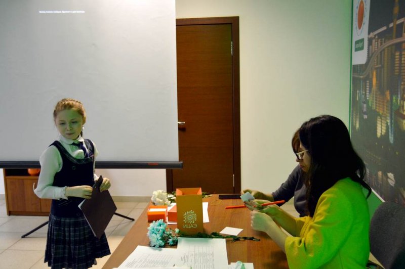 Фото к Младшие школьники поделились своими открытиями в информационном центре по атомной энергии