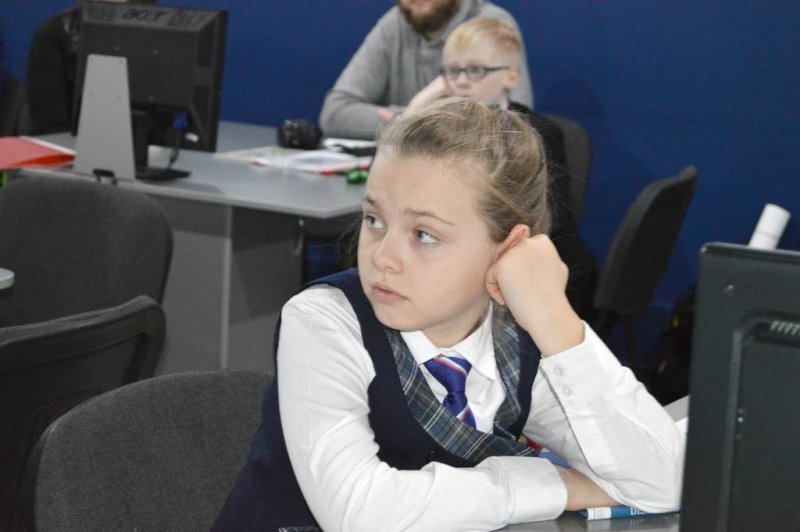 Фото к Младшие школьники поделились своими открытиями в информационном центре по атомной энергии