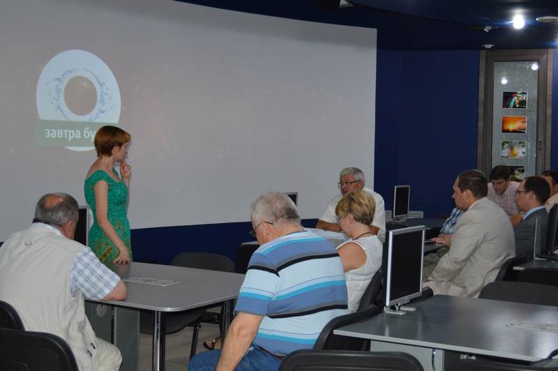 Фото к Информационный центр по атомной энергии Воронежа посетила делегация Ассоциации «Граждане города Сосновый Бор.