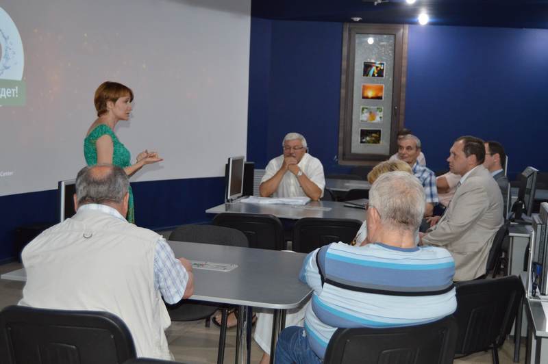 Фото к Информационный центр по атомной энергии Воронежа посетила делегация Ассоциации «Граждане города Сосновый Бор.