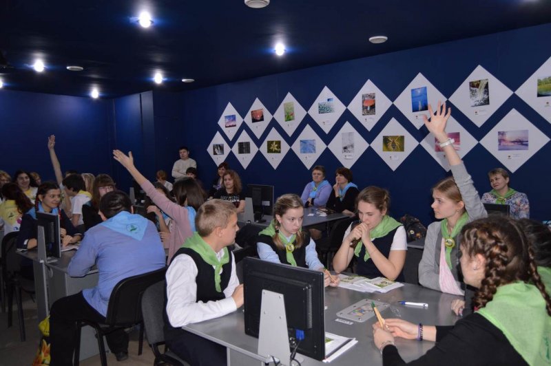 Фото к В Информационном центре по атомной энергии подвели итоги областного сетевого экологического Брейн-ринга