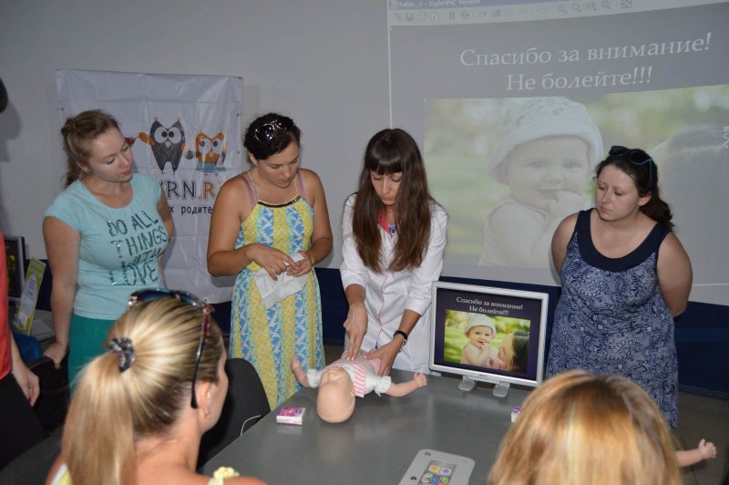 Фото к ИЦАЭ Воронежа открыл для мам курсы первой помощи